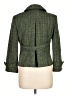 Ann Taylor LOFT Tweed Green Jacket Size 8 - photo 2