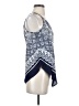 BCX Blue Sleeveless Blouse Size S - photo 4