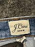 J.Crew Chevron-herringbone Blue Jeans Size 27 waist - photo 7