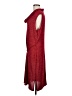 Connected Apparel Red Casual Dress Size M (estimated) - photo 5