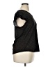 Adrianna Papell Black Short Sleeve Top Size XL - photo 4