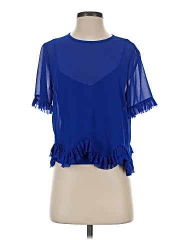 Milly Short Sleeve Blouse (view 1)