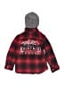 H&M L.O.G.G. 100% Cotton Plaid Red Jacket Size 4 - photo 2