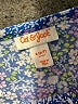 Cat & Jack 100% Rayon Hearts Blue Dress Size 6 - 7 - photo 3