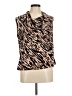 Calvin Klein Brown Sleeveless Blouse Size M (estimated) - photo 1