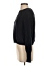 American Apparel 100% Cotton Solid Black Pullover Sweater Size S - photo 5