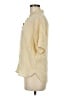 Sandro 100% Silk Yellow Short Sleeve Silk Top Size M (estimated) - photo 5