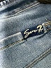 Seven7 Color Block Blue Jeggings Size 14 - photo 7