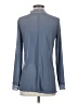 Logo Layers Gray Long Sleeve Blouse Size S - photo 2