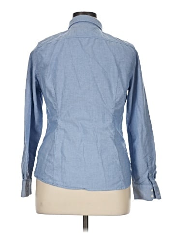 American Eagle Outfitters Long Sleeve Button-Down Shirt (view 2)