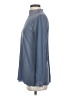 Logo Layers Gray Long Sleeve Blouse Size S - photo 5