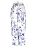 Laura Ashley Floral White Linen Pants Size L - photo 1