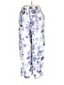 Laura Ashley Floral White Linen Pants Size L - photo 2