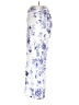 Laura Ashley Floral White Linen Pants Size L - photo 5