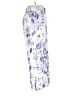 Laura Ashley Floral White Linen Pants Size L - photo 4