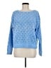 Lucky Brand 100% Polyester Blue Pullover Sweater Size M - photo 1