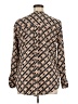 Talbots Houndstooth Brown Long Sleeve Button-Down Shirt Size 1X - photo 2
