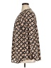 Talbots Houndstooth Brown Long Sleeve Button-Down Shirt Size 1X - photo 5