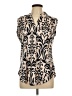 Halife Tan Sleeveless Blouse Size L - photo 1