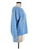 Lucky Brand 100% Polyester Blue Pullover Sweater Size M - photo 4