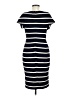 Escada Stripes Black Casual Dress Size EU 38 / US 8 - photo 2