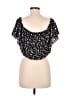 ABound Black Short Sleeve Top Size M - photo 2