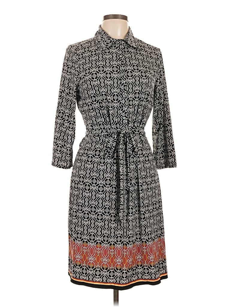 Max Studio Casual Dress In Gray
