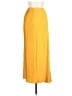 Forever 21 100% Polyester Yellow Casual Skirt Size L - photo 1