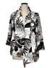 Chico's Print Silver Blazer Size XL (3) - photo 1