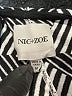 Nic + Zoe Houndstooth Gray Coat Size M - photo 6