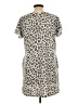 Evolution and Creation Animal Print Brown Casual Dress Size L - photo 2
