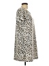 Evolution and Creation Animal Print Brown Casual Dress Size L - photo 4