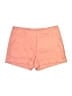 Express Outlet Solid Orange Shorts Size 4 - photo 1