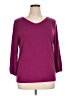 Talbots Purple Pullover Sweater Size XL - photo 1