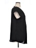 Halogen 100% Polyester Black Short Sleeve Blouse Size 1X - photo 4