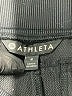 Athleta Solid Black Athletic Shorts Size 4 - photo 3