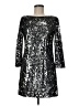 T Tahari 100% Polyester Stars Silver Cocktail Dress One size - photo 1