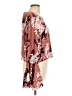 Charlotte Russe 100% Polyester Brown Long Sleeve Blouse Size L - photo 4