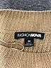 Fashion Nova 100% Acrylic Stripes Brown Pullover Sweater Size M - photo 7