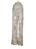 Anthropologie 100% Viscose Paisley Silver Casual Pants Size S - photo 1