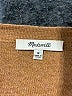 Madewell Stripes Brown Pullover Sweater Size M - photo 7