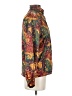 Casual Corner 100% Polyester Paisley Burgundy Long Sleeve Blouse Size 4 - photo 4