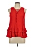Ro & De Red Sleeveless Blouse Size L - photo 1