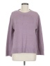 Ella Moss Solid Purple Pullover Sweater Size M - photo 1