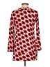 Diane von Furstenberg Red Long Sleeve Blouse Size 2 - photo 2