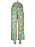 Talbots Paisley Blue Casual Pants Size 10 - photo 1