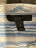 J.Crew 100% Cotton Stripes Blue Long Sleeve Blouse Size 4 - photo 7
