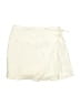 Zara 100% Acrylic Solid Ivory Skort Size 10 - photo 1