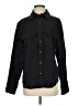 Everlane 100% Flax Solid Black Long Sleeve Button-Down Shirt Size XS - photo 1