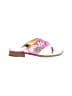 Escada Pink Flip Flops Size EU 36 1/2 - photo 1